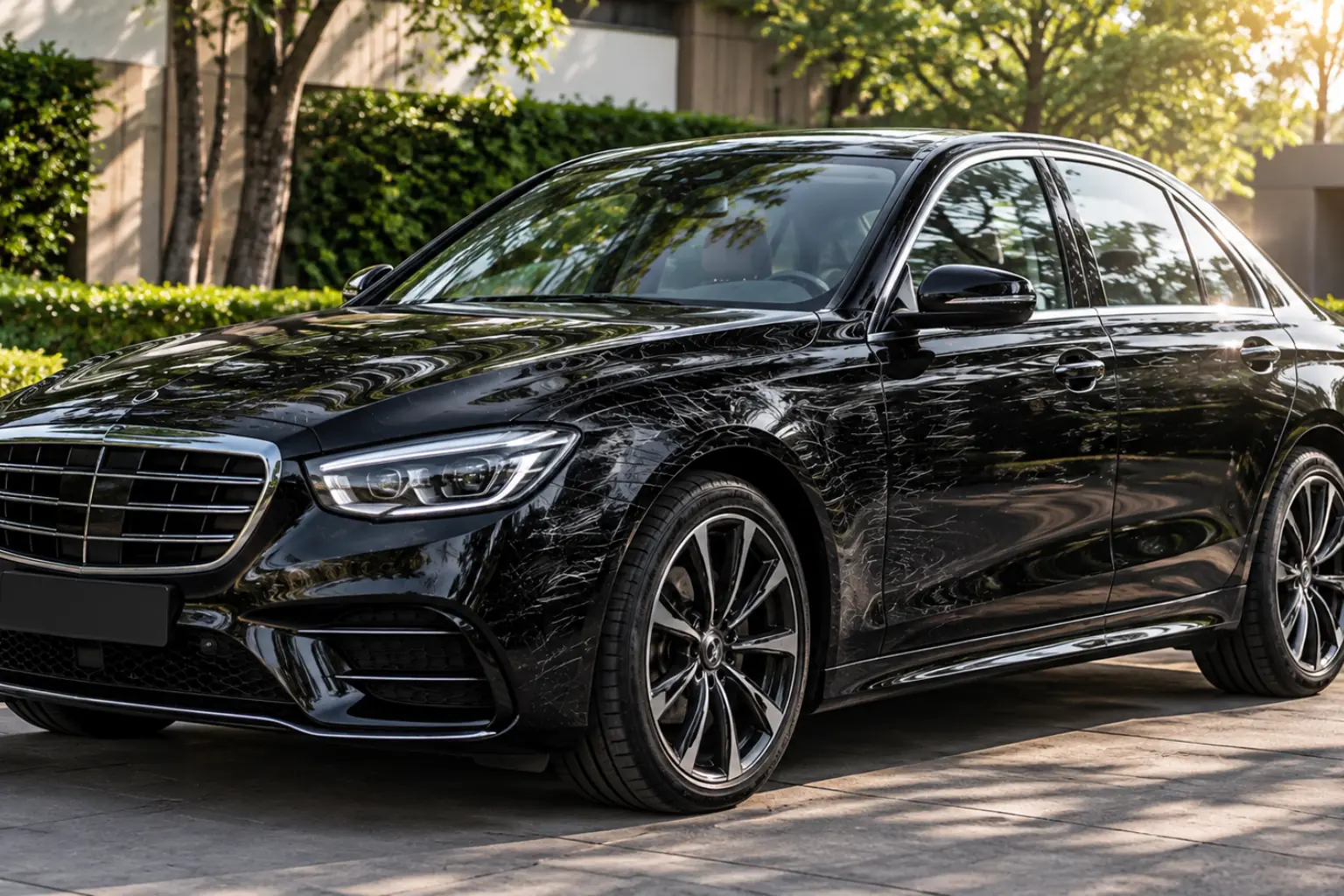 Why Do Black Cars Show Scratches More Easily?